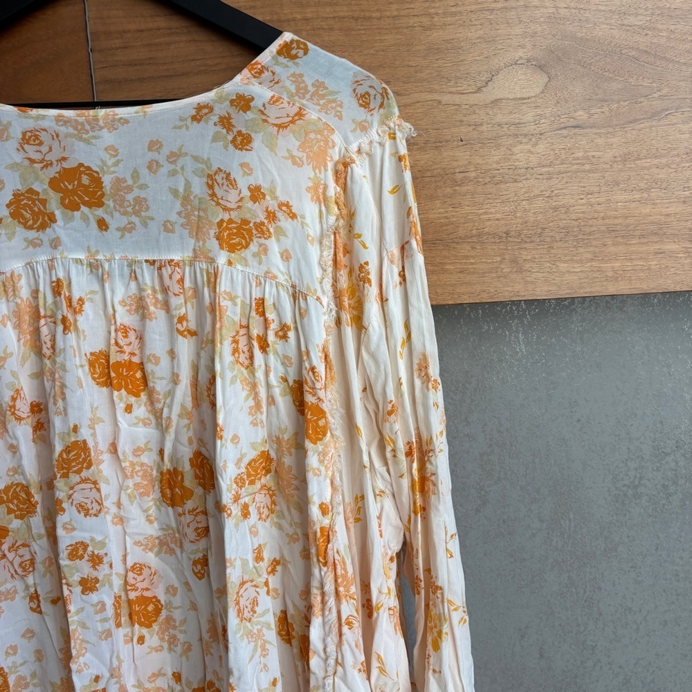 Free People Loretta Printed Tunic Top, Size M - Picture 15 of 15
